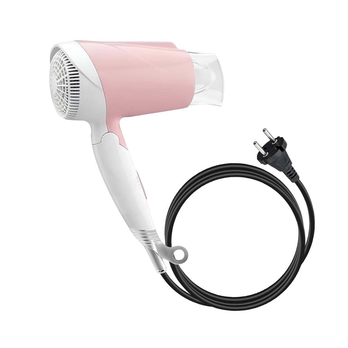 Sèche-Cheveux Ionique Compact 1300W avec 3 Réglages et Séchage Rapide-1
