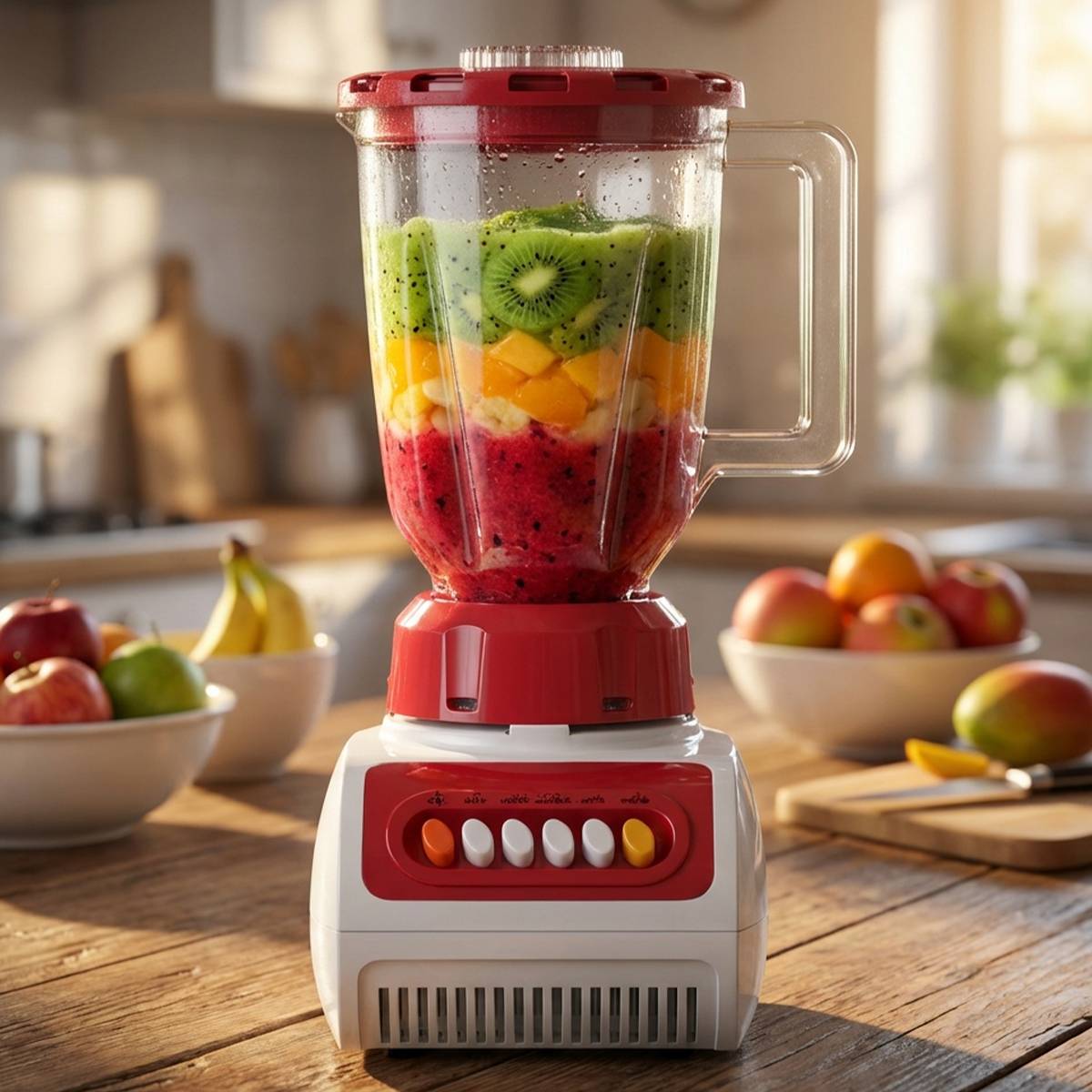 Mixeur Électrique 400W avec Bol Gradué et Moulin Compact Inclus-2