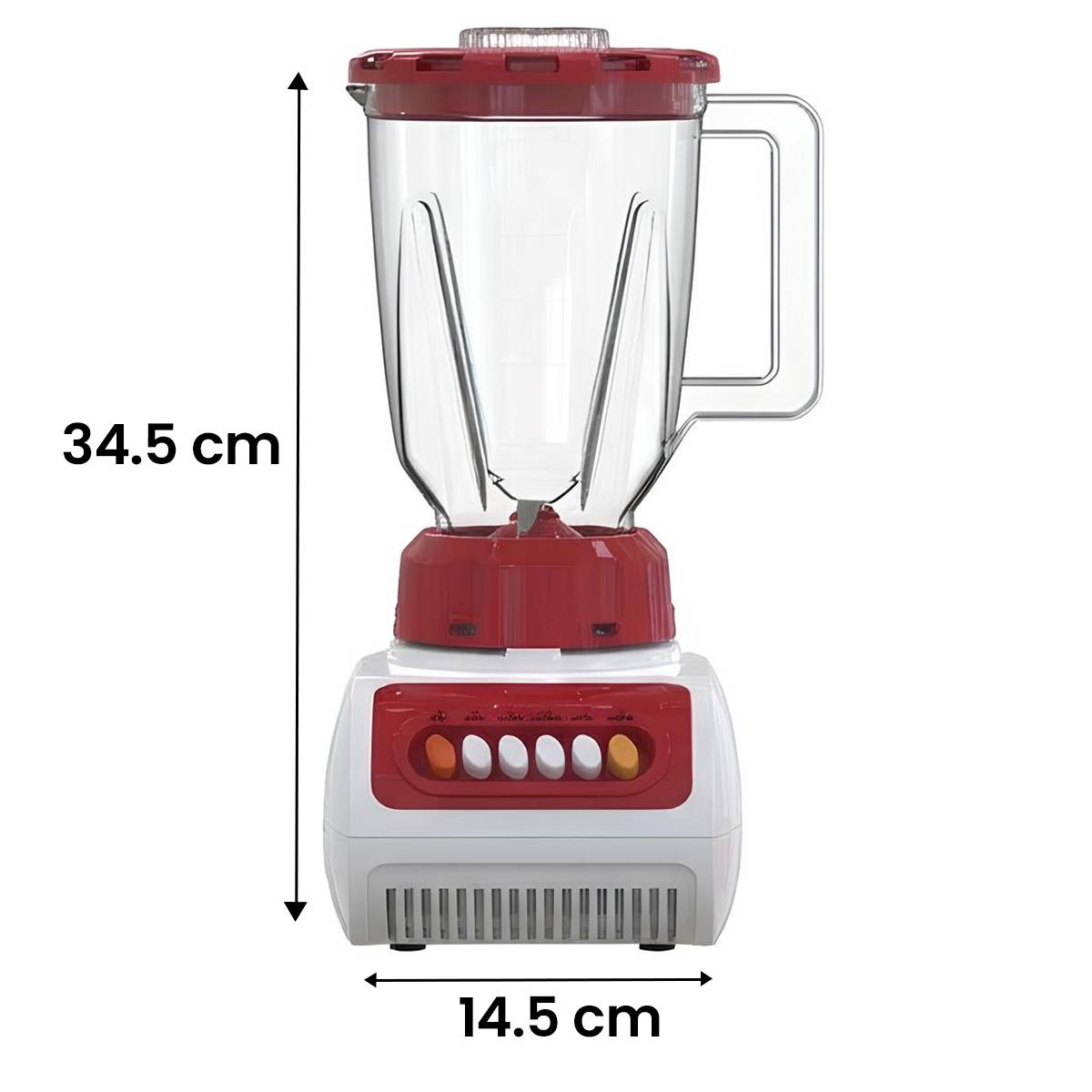 Mixeur Électrique 400W avec Bol Gradué et Moulin Compact Inclus-4