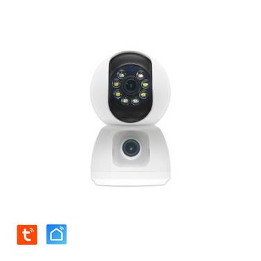 Double Caméra IP – Intérieure Rotative PT motorisée 2MP+2MP WIFI 2,4Ghz