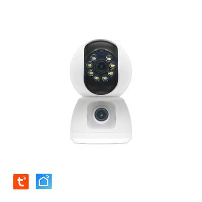 Double Caméra IP – Intérieure Rotative PT motorisée 2MP+2MP WIFI 2,4Ghz-0
