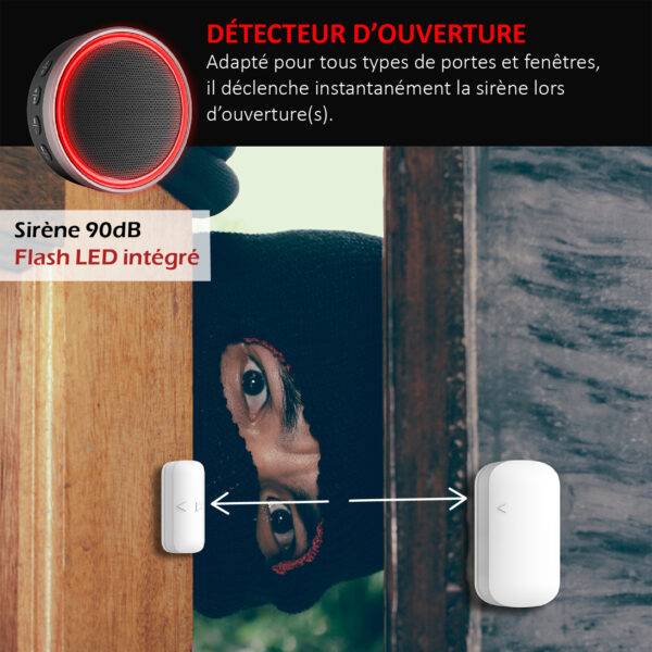Détecteur d’Ouverture KYF-ALARM-009-M-1