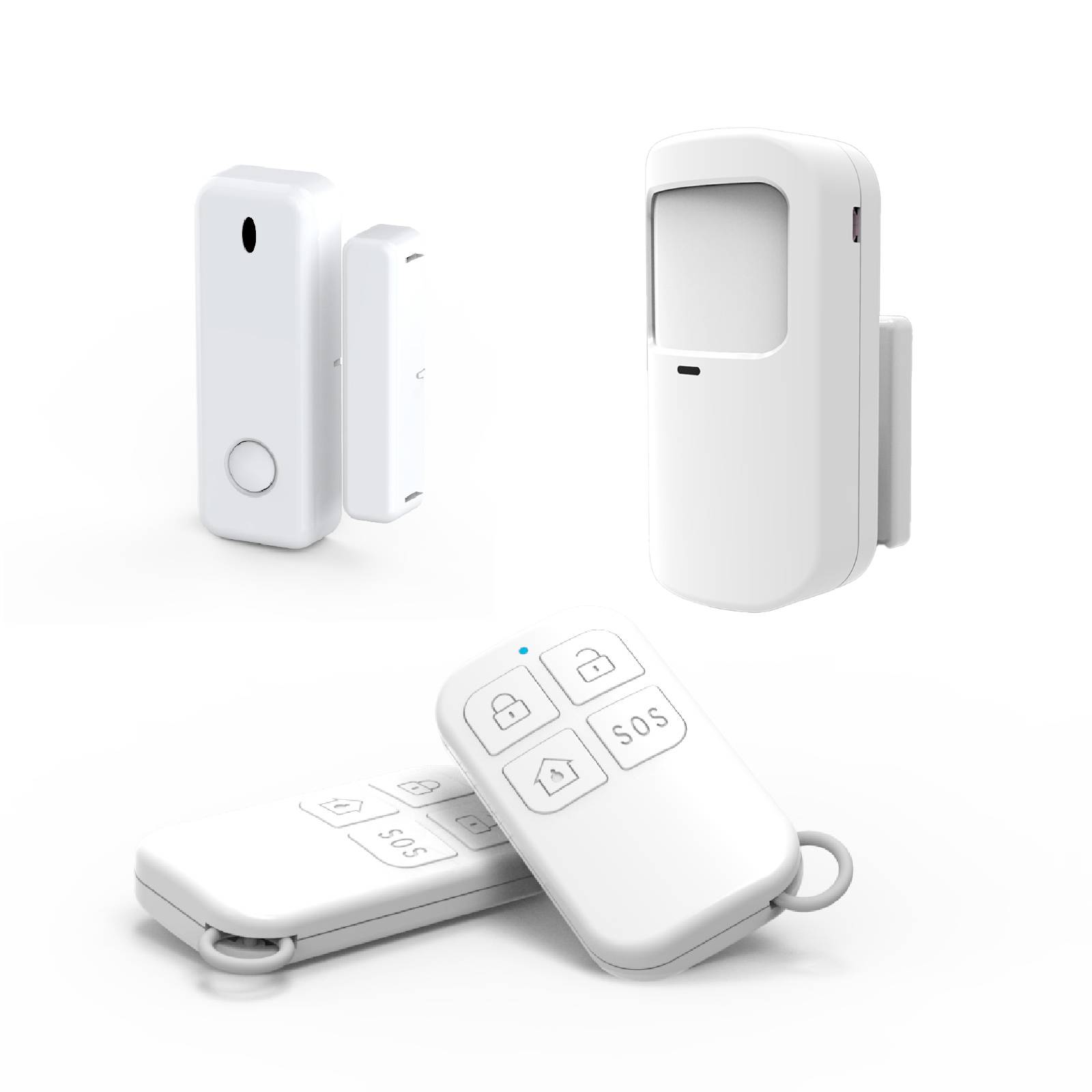 Image du symbole pour Kit d’Alarme intérieure connecté Évolutif avec Caméra IP PT 4MP avec Sirène intégrée 90 dB