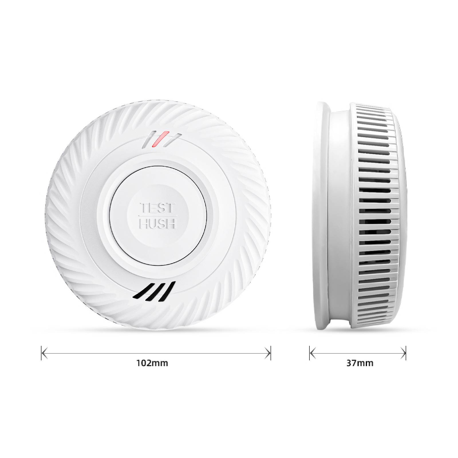 Détecteur de fumée connecté WIFI – CE EN14604 – Pile 10 ans scellée-2
