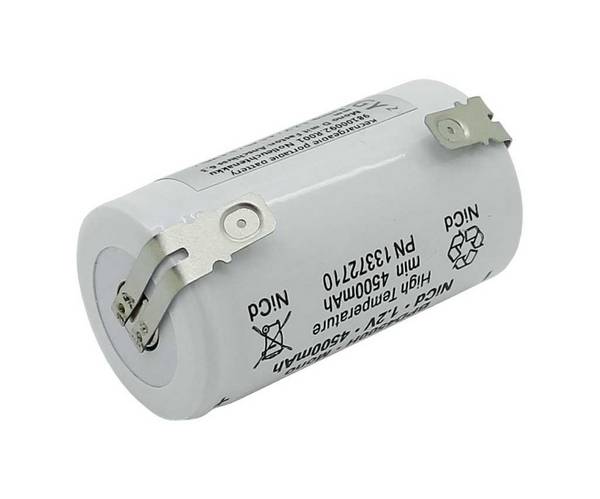 Batterie d'éclairage de secours NiCd 1,2 V 4500 mAh Mono D avec connecteur Faston