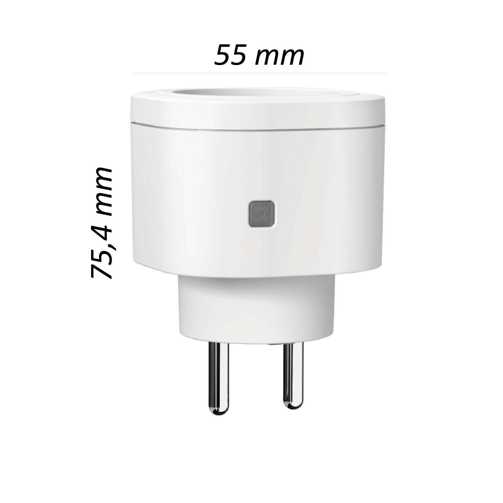 Lot de 2 Prises intérieures 3680W connectées (Wifi + Radio fréquence)-2