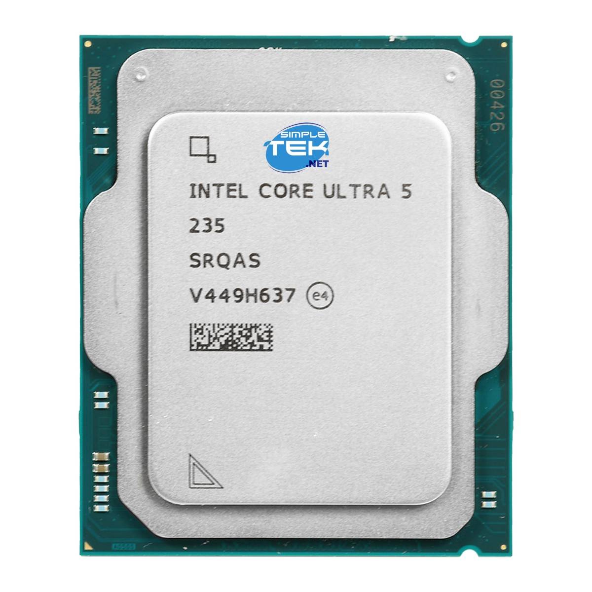 INTEL Core Ultra 5 235 3.4GHz LGA1851 24M Cache Box CPU-1
