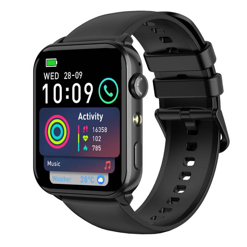 Blackview R30 Max (Montre connectée - 1.91'' - Appels bluetooth) Noir-0