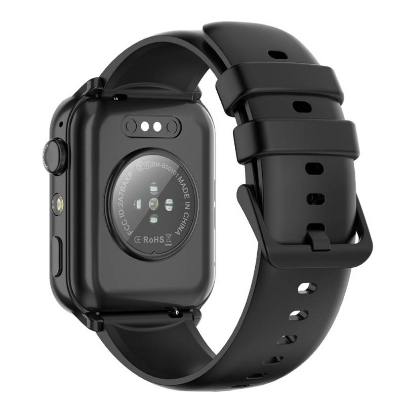 Blackview R30 Max (Montre connectée - 1.91'' - Appels bluetooth) Noir-3