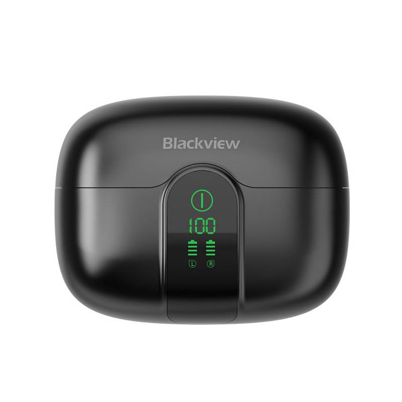 Blackview AirBuds 15 (Bluetooth 6.0 - Ecran d'Affichage - Reduction de Bruit) Noir-3