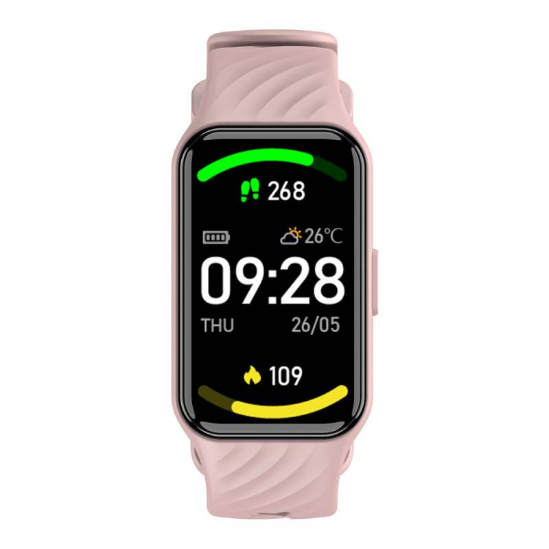 Blackview R10 (Montre connectée - 1.47'' - Etanche à 10 mètres) Rose-0