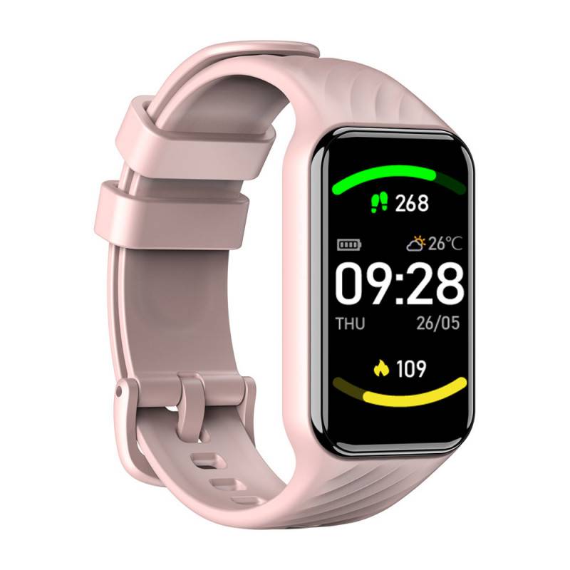 Blackview R10 (Montre connectée - 1.47'' - Etanche à 10 mètres) Rose-2
