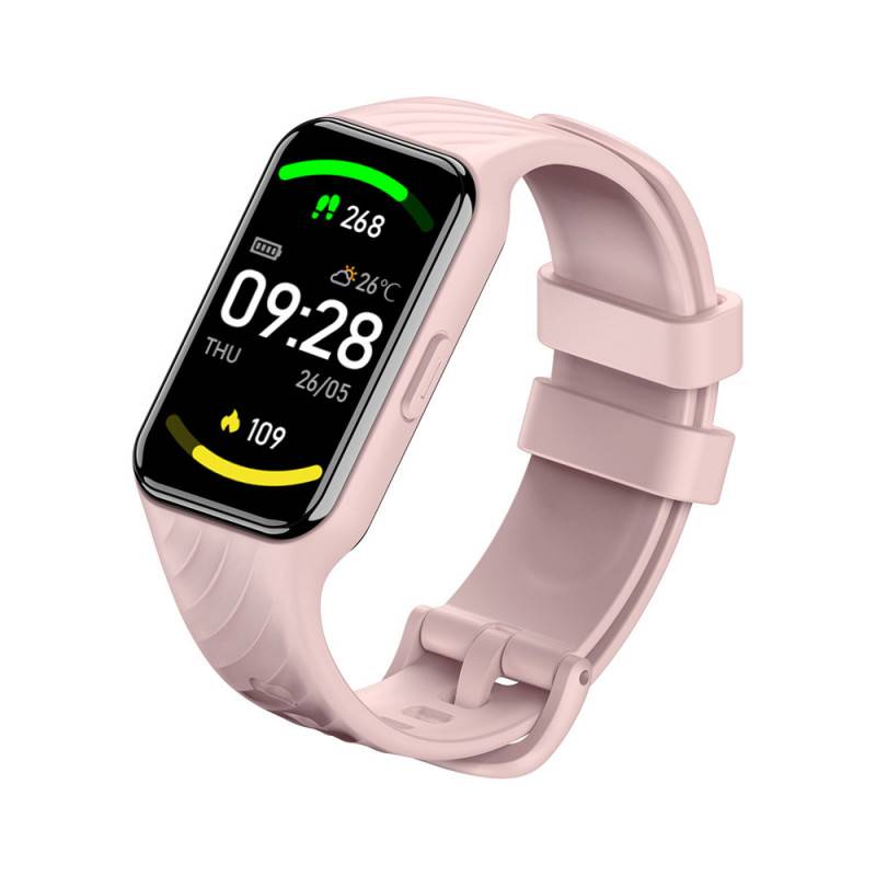 Blackview R10 (Montre connectée - 1.47'' - Etanche à 10 mètres) Rose-3