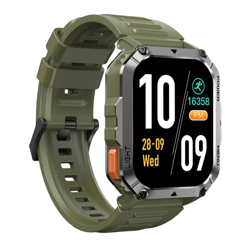 Blackview W70 Pro (Montre connectée - 2.01'' - Appels bluetooth) Vert-2