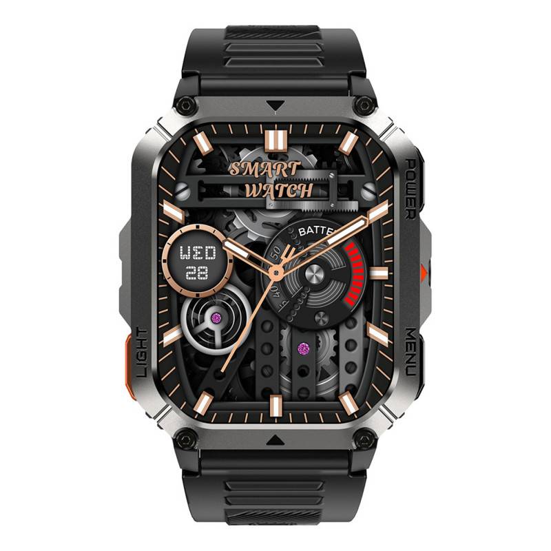 Blackview W70 Pro (Montre connectée - 2.01'' - Appels bluetooth) Noir-2
