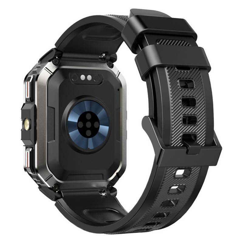 Blackview W70 Pro (Montre connectée - 2.01'' - Appels bluetooth) Noir-3