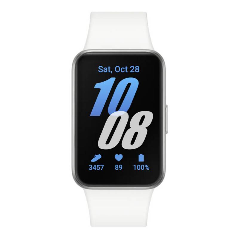 Samsung *R390 Galaxy Fit 3 (40mm, Bluetooth - No EU, Garantie 2 ans par HEM) Argent-0