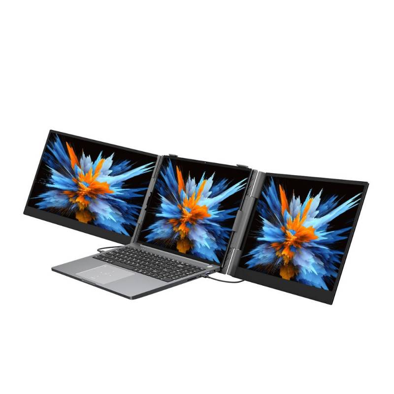 Blackview DCM6 - Extention d'Ecran PC (14'' - 2 Ecrans) Noir-0