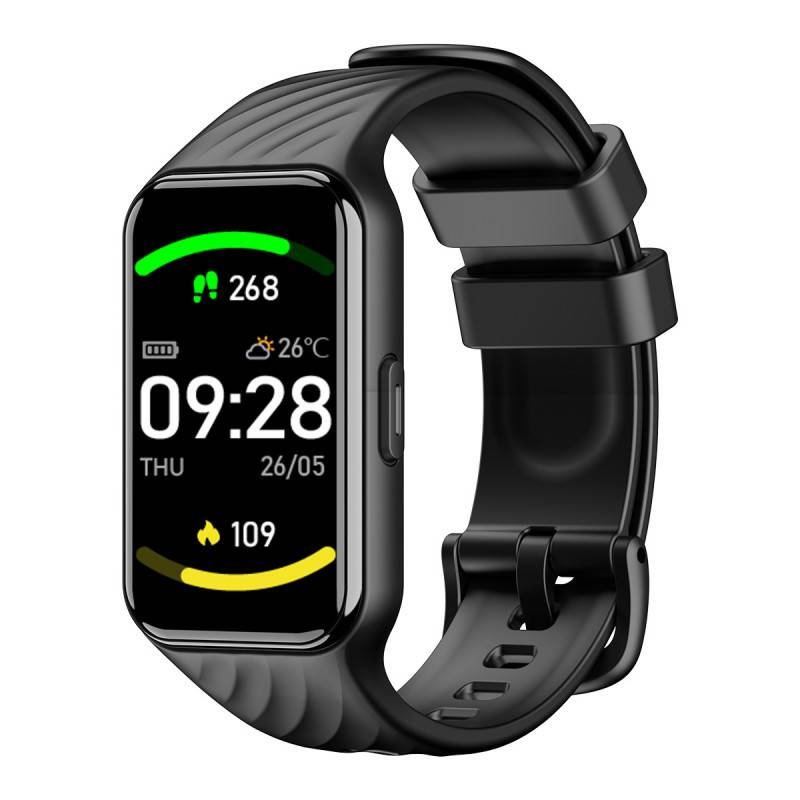 Blackview R10 (Montre connectée - 1.47'' - Etanche à 10 mètres) Noir-2