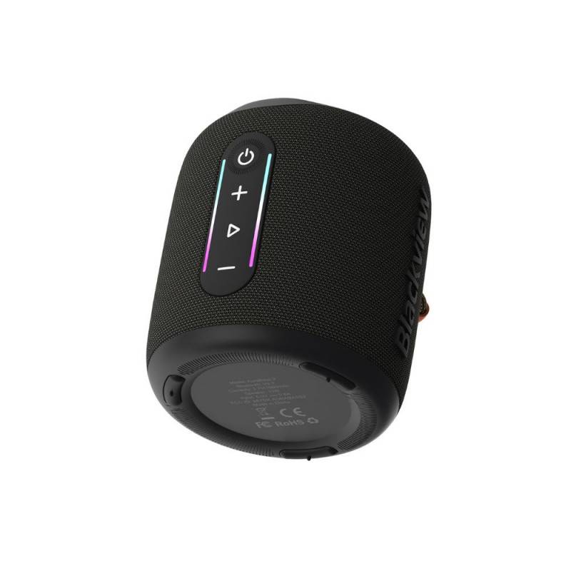 Blackview Aurabass 2 (Enceinte connectée - Microphone intégré - 1800mAh) Noir-2