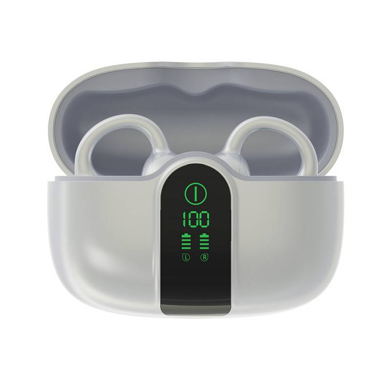 Blackview AirBuds 15 (Bluetooth 6.0 - Ecran d'Affichage - Reduction de Bruit) Blanc-3