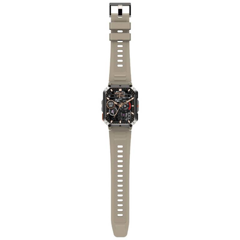 Blackview W70 Pro (Montre connectée - 2.01'' - Appels bluetooth) Kaki-4