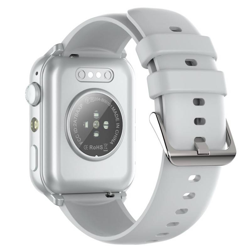 Blackview R30 Max (Montre connectée - 1.91'' - Appels bluetooth) Argent-3