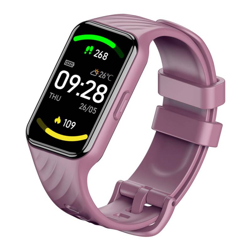 Blackview R10 (Montre connectée - 1.47'' - Etanche à 10 mètres) Violet-1