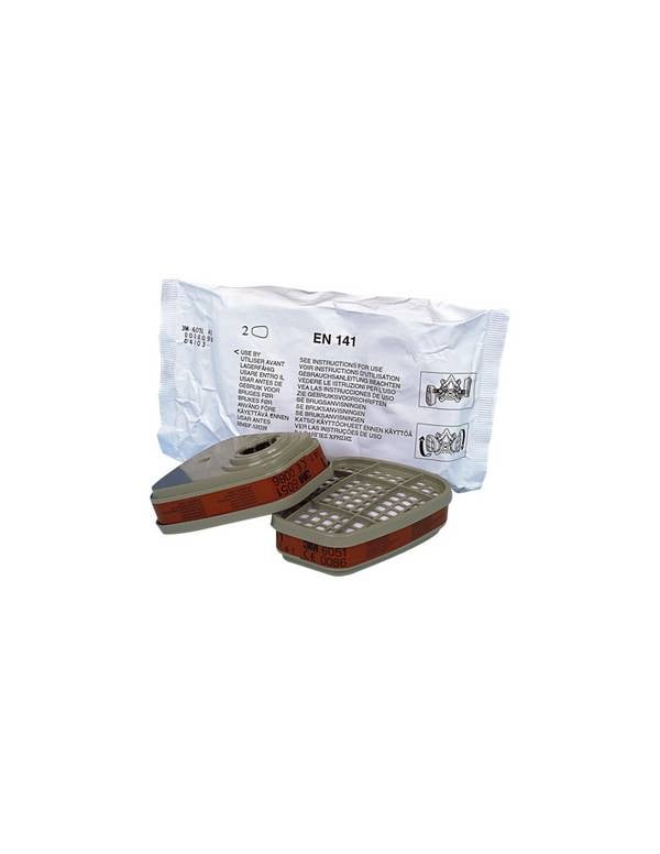 Filtres antigaz et antivapeur série 6000 A1 - 3M - K6051