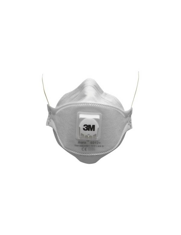Masque Antipoussière Aura Série 9300 Ffp3 Nr D Avec Soupape - K93 32 - 15629-vp