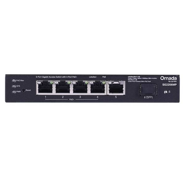SG2206MPOmada Access 6-Port Gigabit Swi