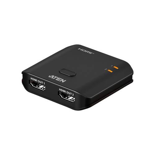 ATEN ATEN VS4812 2-Port True 4K HDMI Splitter Switch HDMI compatible avec l'ultra HD-0