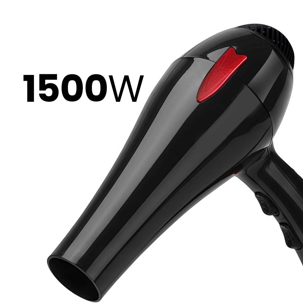 Sèche-cheveux Électrique 1500W Compact Air Chaud et Air Froid-4