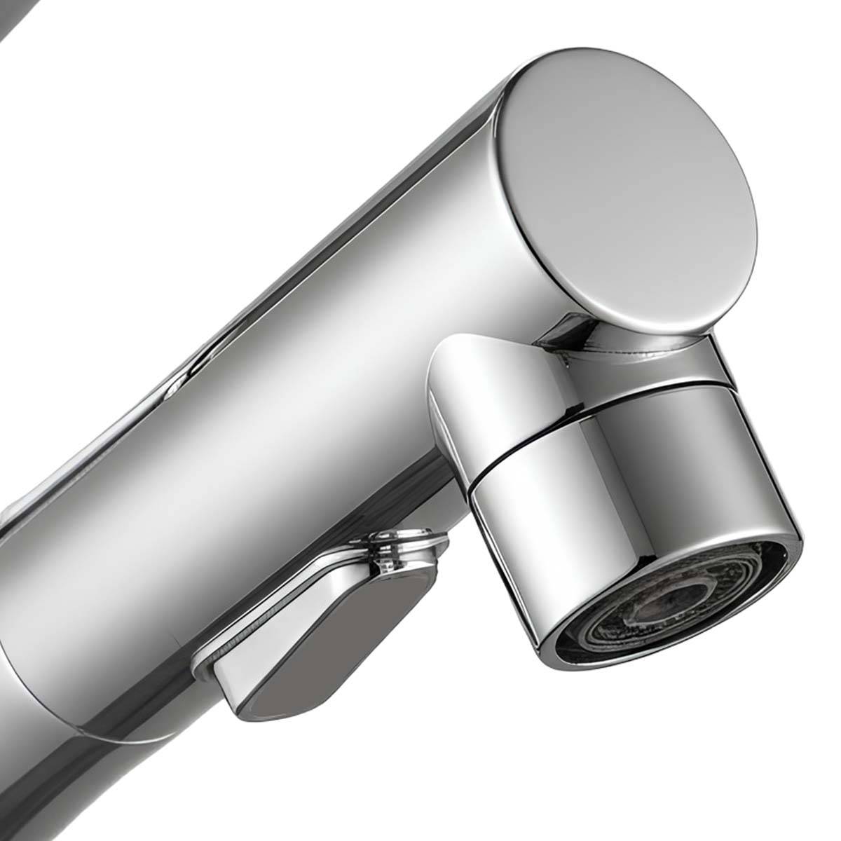 Robinet de Lavabo Extensible Multifonction avec Fonction Rinçage Buccal-3