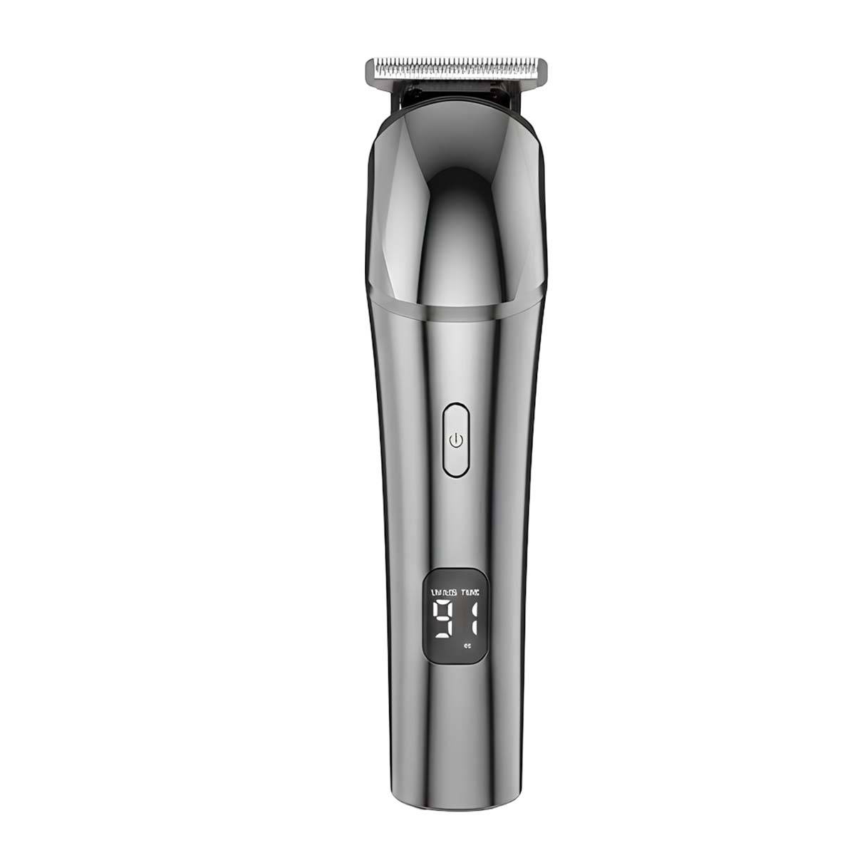 Tondeuse Cheveux Sans Fil 5W Étanche Rechargeable avec écran LED-0