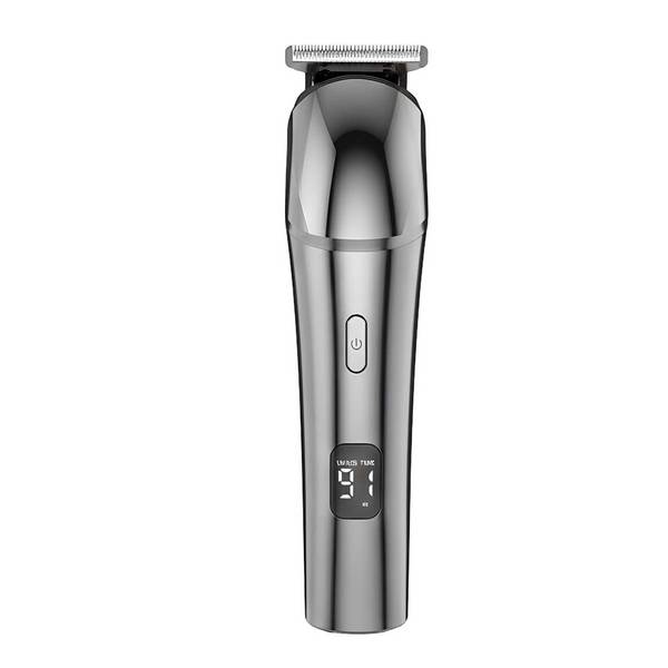 Tondeuse Cheveux Sans Fil 5W Étanche Rechargeable avec écran LED