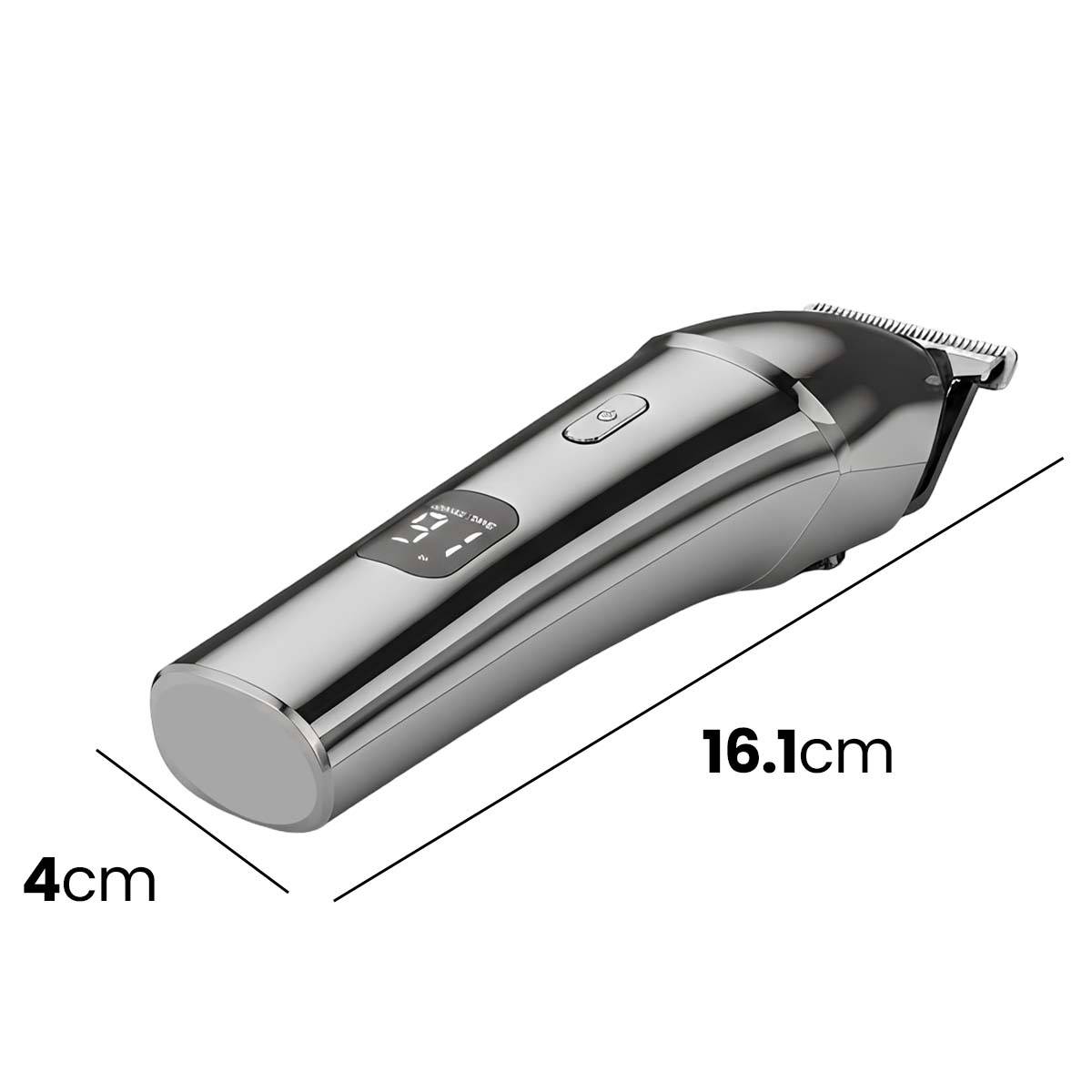 Tondeuse Cheveux Sans Fil 5W Étanche Rechargeable avec écran LED-3