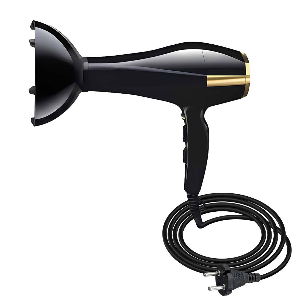 Sèche-cheveux Électrique 1500W Air Chaud et Air Froid-4