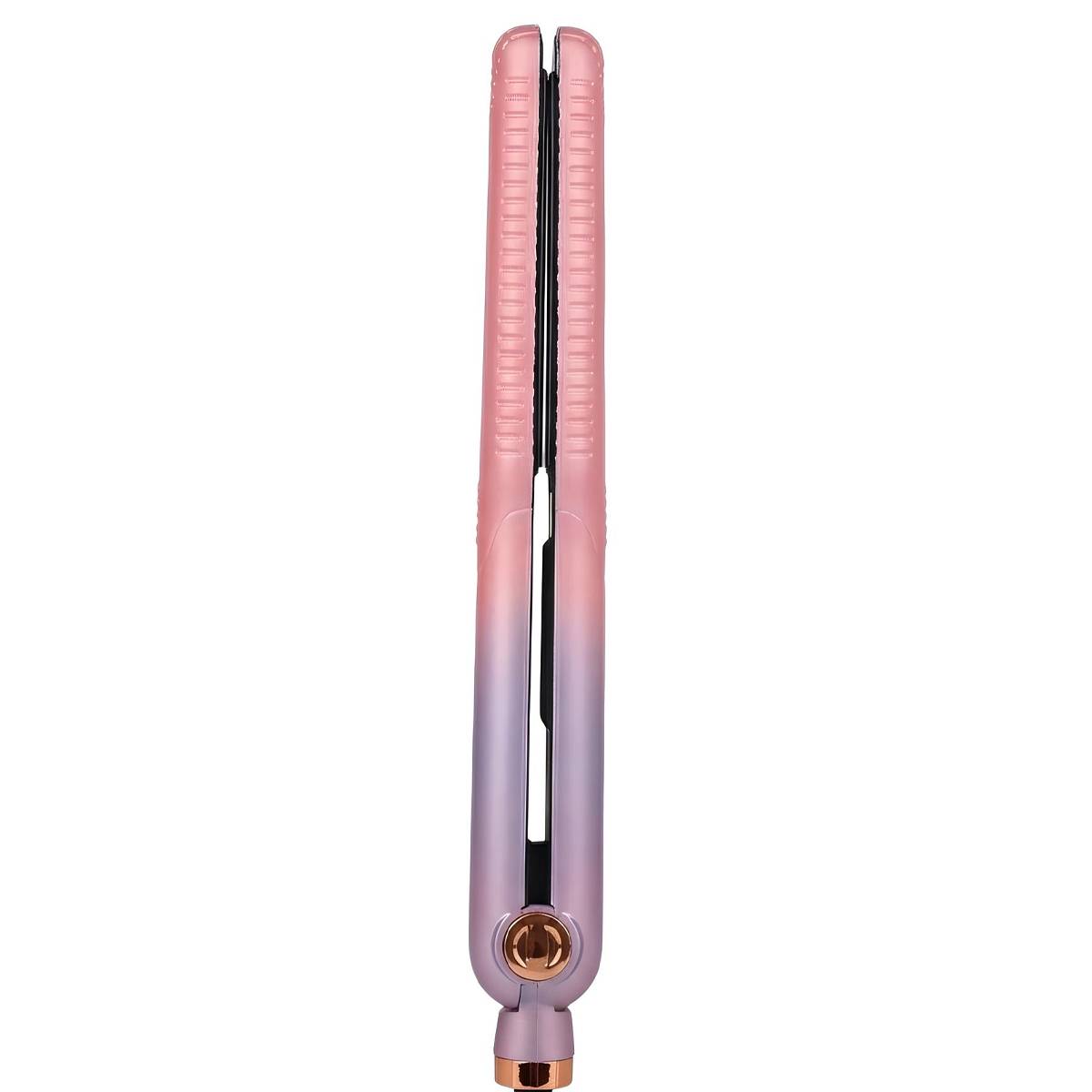 Lisseur et Boucleur 2-en-1 pour Cheveux Secs et Humides Ionique 40W-0