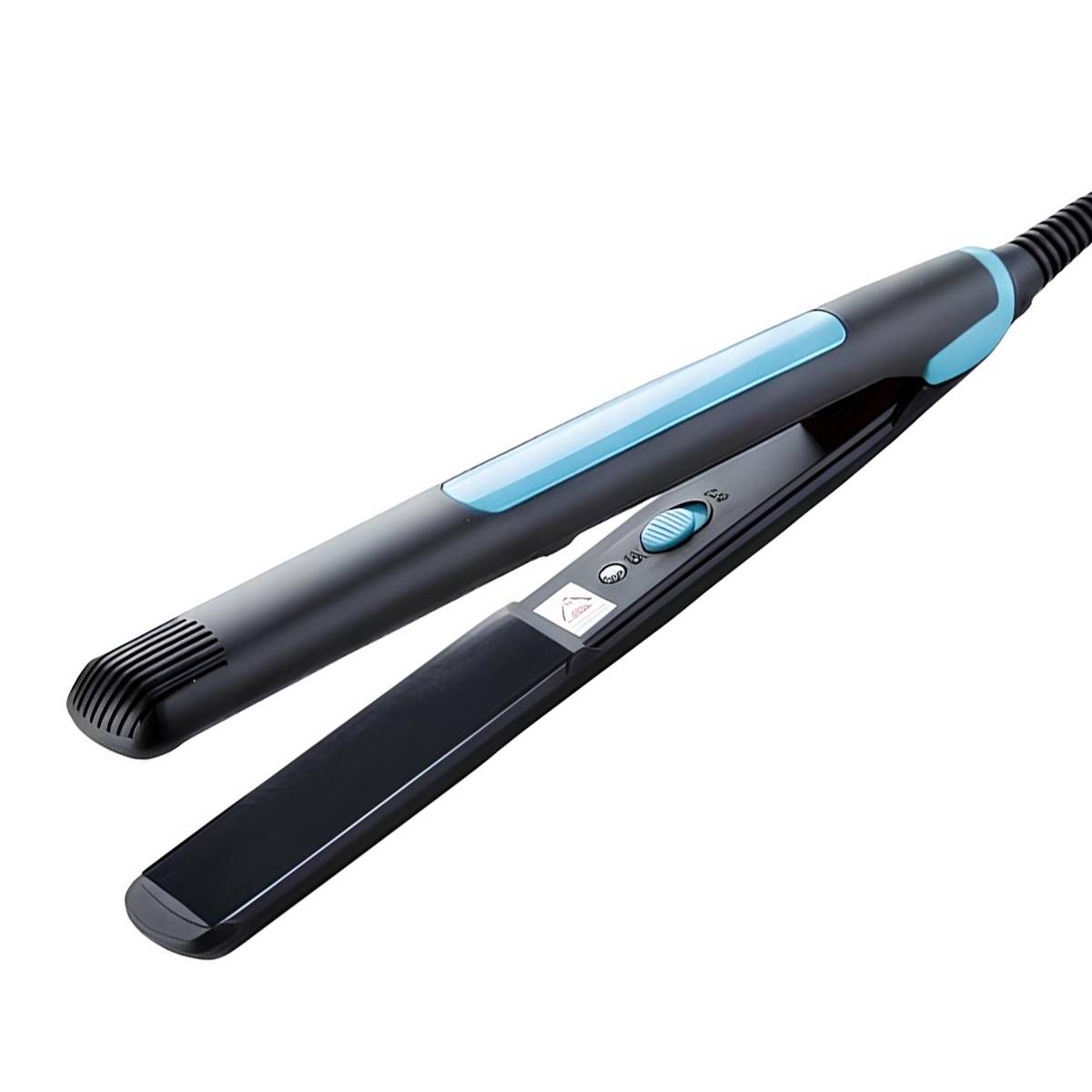 Lisseur et Boucleur 2 en 1 en Tourmaline Céramique 30W Température Réglable-1