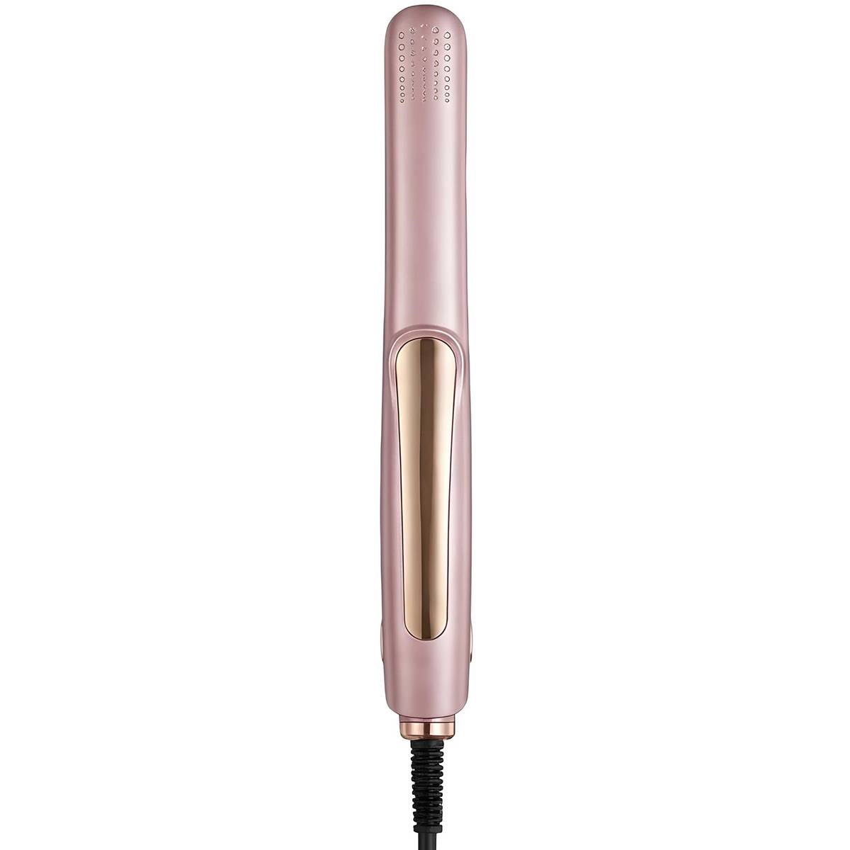 Fer à Lisser et à Boucler en Céramique Tourmaline 25W avec Température Réglable-0