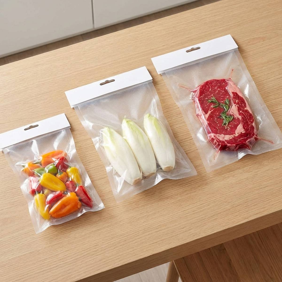 Lot de 15 Sacs de Conservation Alimentaire Sous Vide Multi Formats-2