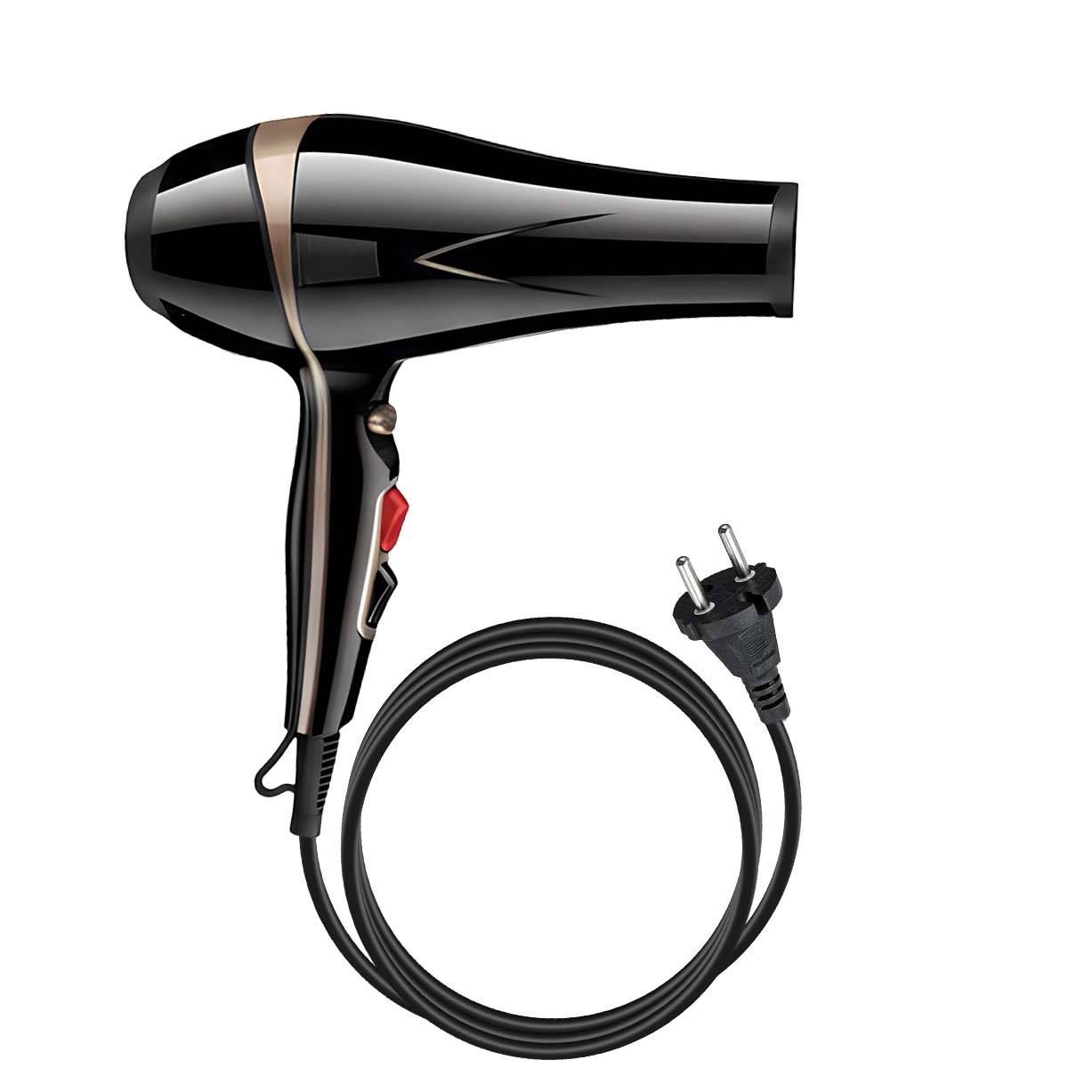 Sèche-cheveux 1550W Air Chaud et Froid Fonction Réduction Sonore-1