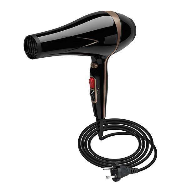 Sèche-cheveux 1550W Air Chaud et Froid Fonction Réduction Sonore