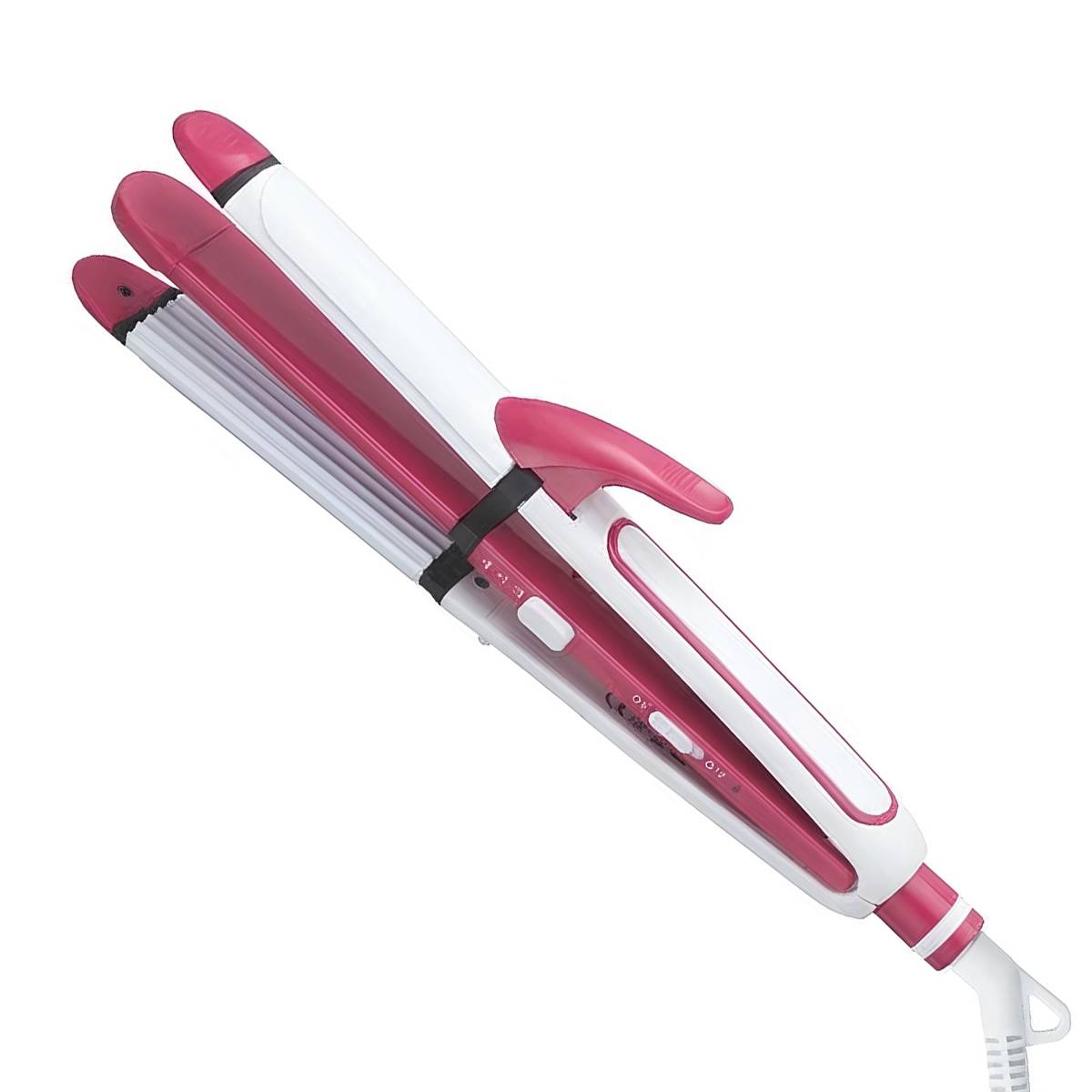 Fer à Lisser 3-en-1 avec Fonction Boucleur et Coiffeur-1