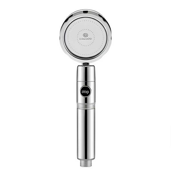 Pomme De Douche Haute Pression avec Filtre Intégré et Modes Jet Brume / Massage