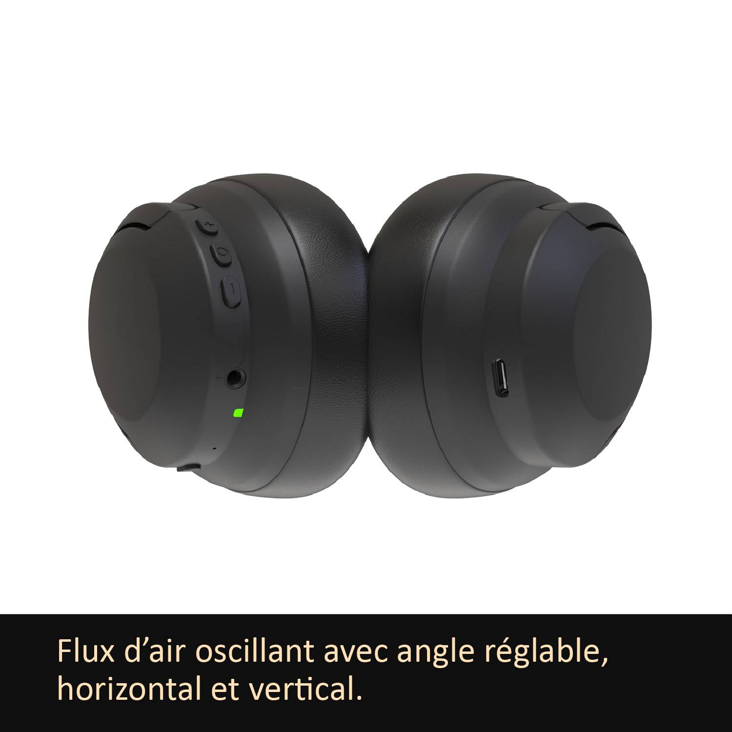 Image du symbole pour Casque Audio portable Bluetooth ANC Réduction active de bruit