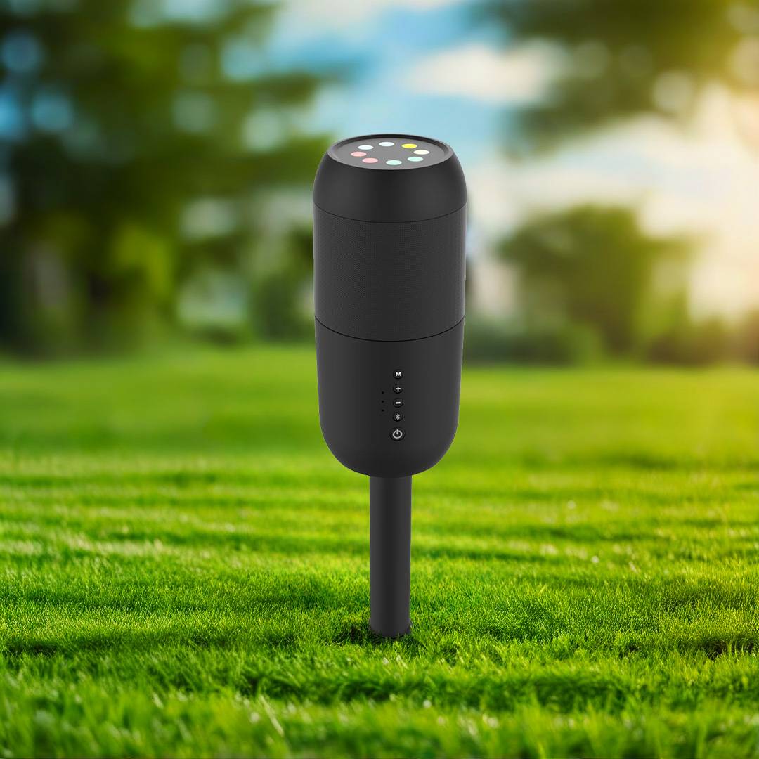 Enceinte extérieure 10W, RVB, IPX5 – Rechargeable USB-3