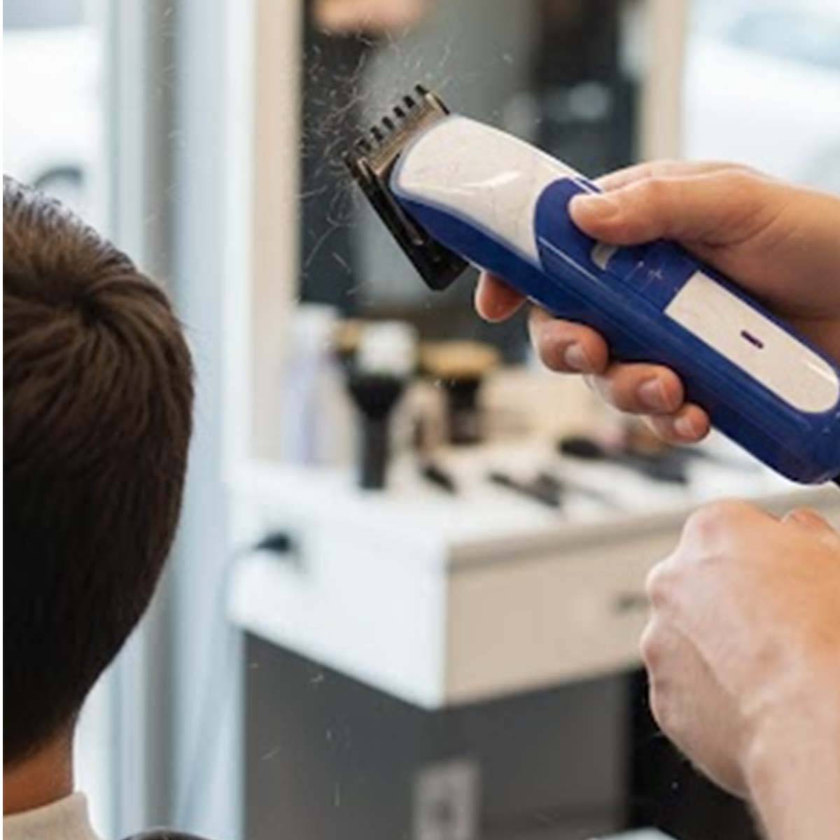 Tondeuse Cheveux Électrique 3W Rechargeable 15.5cm Portable-2