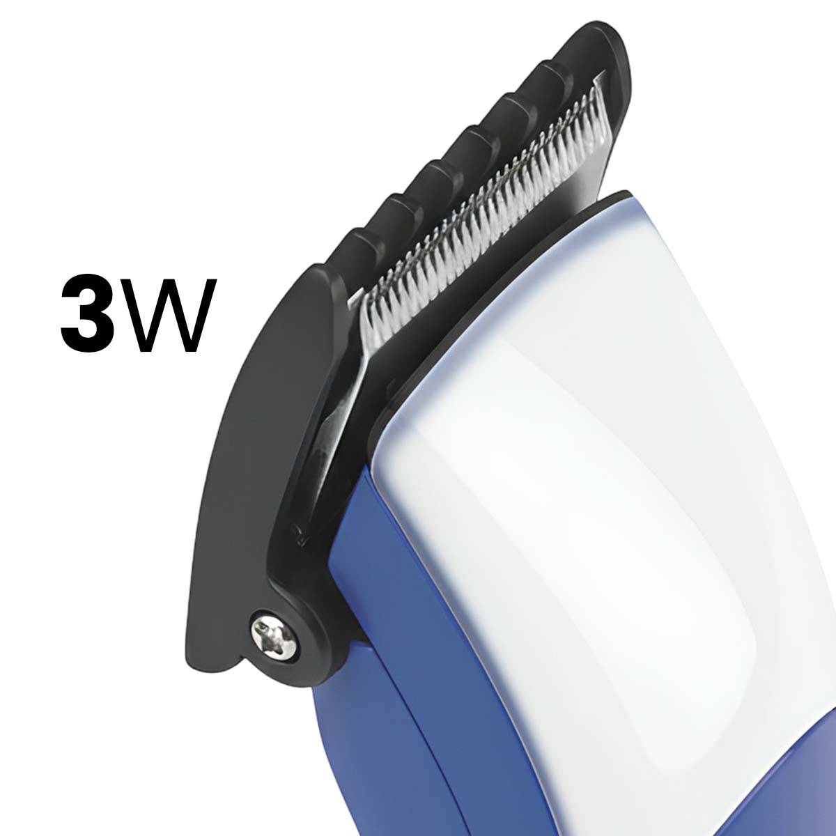 Tondeuse Cheveux Électrique 3W Rechargeable 15.5cm Portable-4
